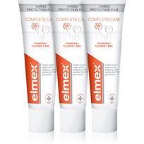 Elmex Caries Protection Complete Care gaivinamoji dantų pasta visapusei dantų apsaugai 3x75 ml