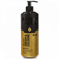 Nishman After Shave Cream & Cologne Gold One 4 Kremas-odekolonas po skutimosi, 400ml