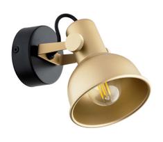 Argon 8248 - Akcentinis šviestuvas LENORA 1xE14/7W/230V aukso/juodas