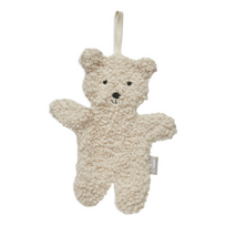 Čiulptuko laikiklis JOLLEIN Teddy Bear Naturel