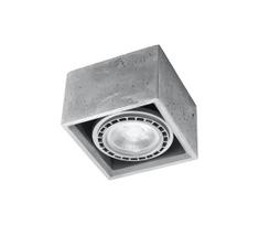 Sollux SL.0883 - Lubinis šviestuvas QUATRO 1xGU10/40W/230V betonas
