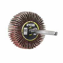 Šlifavimo skriemulys RYOBI RAR604, 30 mm, 80 grūdėtumo, medienai, metalui, plastikui