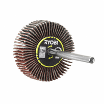 Šlifavimo skriemulys RYOBI RAR604, 30 mm, 120 grūdėtumo, medienai, metalui, plastikui