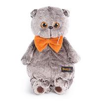 Pliušinis žaislas Katinas su oranžine peteliške 19cm, Ks19-031, Budibasa