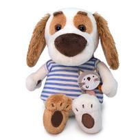 Pliušinis žaislas Šuniukas Bart Baby jūreivis 20cm, BartB-012, Budibasa