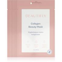 Beautifly Collagen Beauty Mask kolageno kaukė 8 vnt.