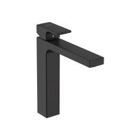 Aukštas praustuvo maišytuvas Hansgrohe Vernis Shape 71591670 juodos matinės spalvos