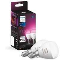 KOMPLEKTAS 2x LED RGBW Reguliuojama lemputė Philips Hue WACA P45 E14/5,1W/230V