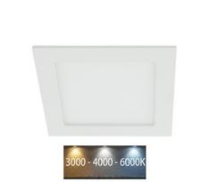 LED įleidžiamas lubinis vonios šviestuvas LED/12W/230V 3000/4000/6000K IP44