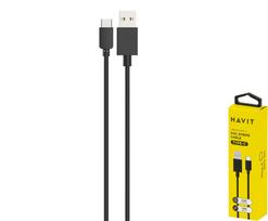 USB A-Type C greito įkrovimo ir duomenų perdavimo kabelis DOT 8710