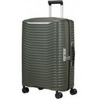 Vidutinis plastikinis lagaminas Samsonite Upscape V Chaki spalva (Climbing Ivy)