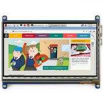 Waveshare Talpinis lietimui jautrus ekranas Raspberry Pi mikrokompiuteriui - LCD IPS 7