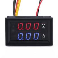Volt/ampermetras DC 0-100V 10A