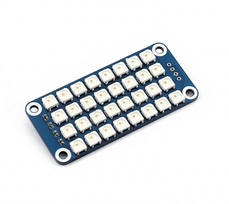 RGB LED Hat - Raspberry Pi 3/2/Zero Priedėlis