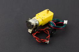 Variklis su Pavara SJ01 120:1 6V 160RPM + Enkoderis