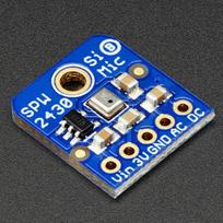 Adafruit Silicon MEMS garso jutiklis – mikrofonas SPW2430 100Hz – 10KHz 3V 1Vpp