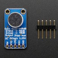 MAX9814 mikrofono modulis su stiprintuvu - Adafruit