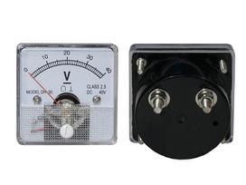 Panelinis rodyklinis voltmetras DC 40V