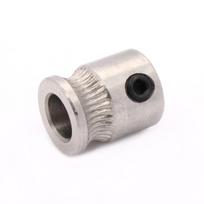1.75mm plastiko padavimo skriemulys MK8 ekstruderiui