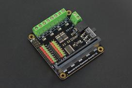 DFRobot – keturių kanalų 5.5V/1.5A variklių valdymo modulis skirtas BBC micro:bit