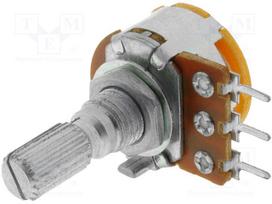 Potenciometras R16 1M tiesinis