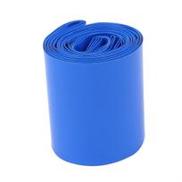 Susitraukianti termo PVC plėvelė 25mm plotis - mėlynos spalvos