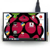 Waveshare Varžinis Jutiklinis ekranas Raspberry Pi mikrokompiuteriui - LCD IPS 4" (A)