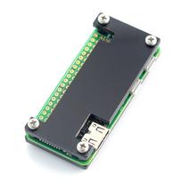 Raspberry Pi Zero dėklas, Fluo Open, juodas