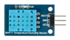 Skaitmeninis temperatūros ir drėgmės jutiklis DHT11, Waveshare 9535