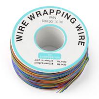PVC laidas 0.25mm AWG30 - 8 spalvų - rulonas 250m