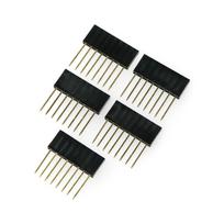 Karpomas lizdas pailgintas 1x8 kaiščių 2.54mm skirtas Arduino