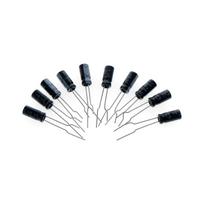 Elektrolitinis kondensatorius Low ESR 10uF/50V 5x11mm 105C THT - 10 vnt