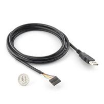 USB-UART FTDI 5V keitiklis su 1.9m USB laidu, SparkFun DEV-09718