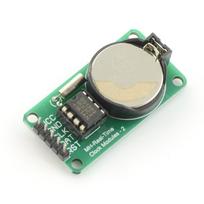 Realaus laiko laikrodis DS1302 RTC + baterija