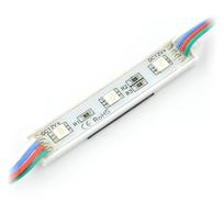 Modulis 3x LED SMD5050 12V IP65 RGB