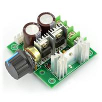 Variklio reguliatorius DC 12-40V/10A/400W - su greičio reguliavimo rankenėle