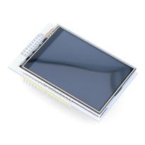 Jutiklinis ekranas LCD 2.8'' 320x240px SPI + microSD skaitytuvas - priedėlis skirtas Arduino - Iduino TF028