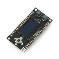 DFRobot OLED mėlynas ekranas 0.96" 128 x 64 px, I2C, skirtas FireBeetle