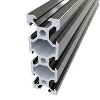 Aliuminio profilis V-Slot 2060 anoduotas juodas 250mm
