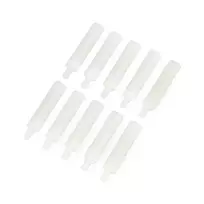 25 mm nailono tarpiklis su M3 sriegiu - 10 vnt,