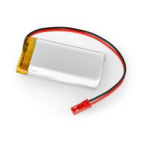 Akyga Li-Pol elementas 1700mAh 1S 3.7V - JST-BEC jungtis + lizdas - 58x30x10mm