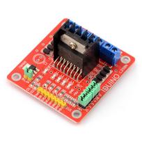 L298N Dual H Bridge DC žingsninio variklio valdiklio plokštė - Iduino ST1112