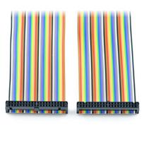 Laidas IDC 40 kontaktų lizdas-lizdas 60cm Raspberry Pi 4B/3B+/3B/2B