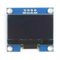 OLED mėlynas grafinis ekranas 1.3" 128x64px I2C v2 - mėlyni simboliai