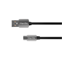 Kruger&Matz USB - micro USB kabelis 1m