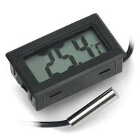 Termometras su LCD ekranu nuo -50°C iki 110°C ir matavimo zondu - 5m