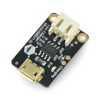 Lipo įkroviklis, Li-Pol baterijų įkrovimo modulis per microUSB, DFRobot DFR0667