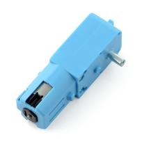 DC variklis su 1:90 3-6V transmisija su vienu velenu - Bi-Metal