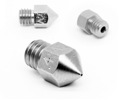 Micro Swiss – MK8 0.60mm padengtas A2 įrankiniu plienu, atsparus nusidėvėjimui antgalis (MakerBot, CraftBot, Creality CR10, Tevo Tornado)