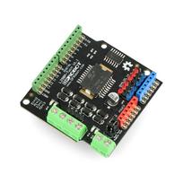 Gravity, 2x2A variklio priedėlis, dviejų kanalų variklio valdiklis 35V/2A, Arduino priekinė dalis, DFRobot DRI0017